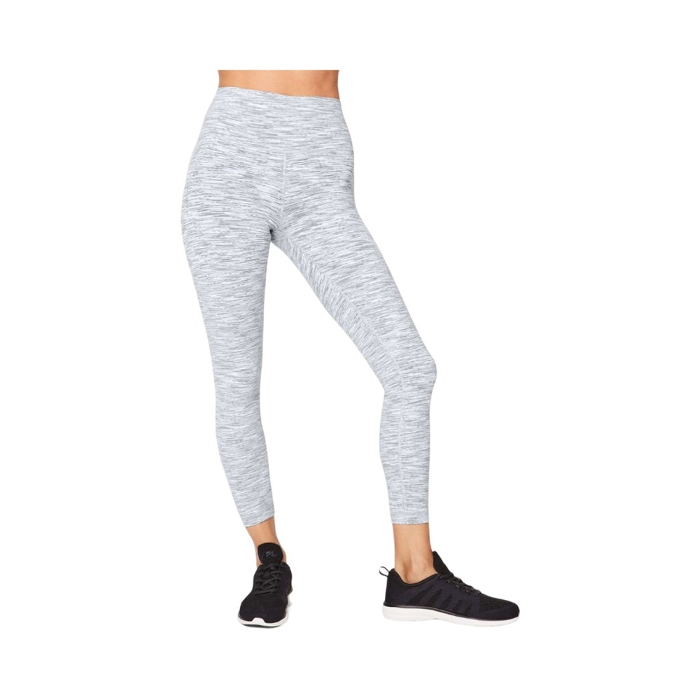 Lululemon Wunder Under High Rise 25” Inseam Size 4 Wee are From Space Grey White